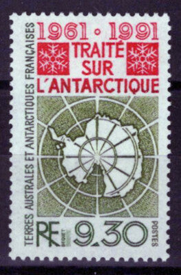FSAT TAAF 165 MNH Antarctic Treaty 30th Anniversary ZAYIX FSA-S0125M