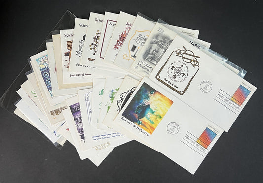 Chemistry, Science & Industry FDC Collection of 34 Zayix 0825M3671