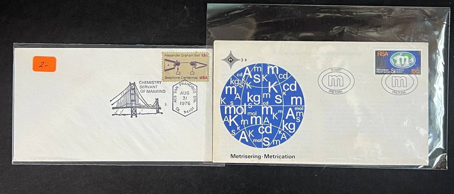 Chemistry, Science & Industry FDC Collection of 34 Zayix 0825M3671