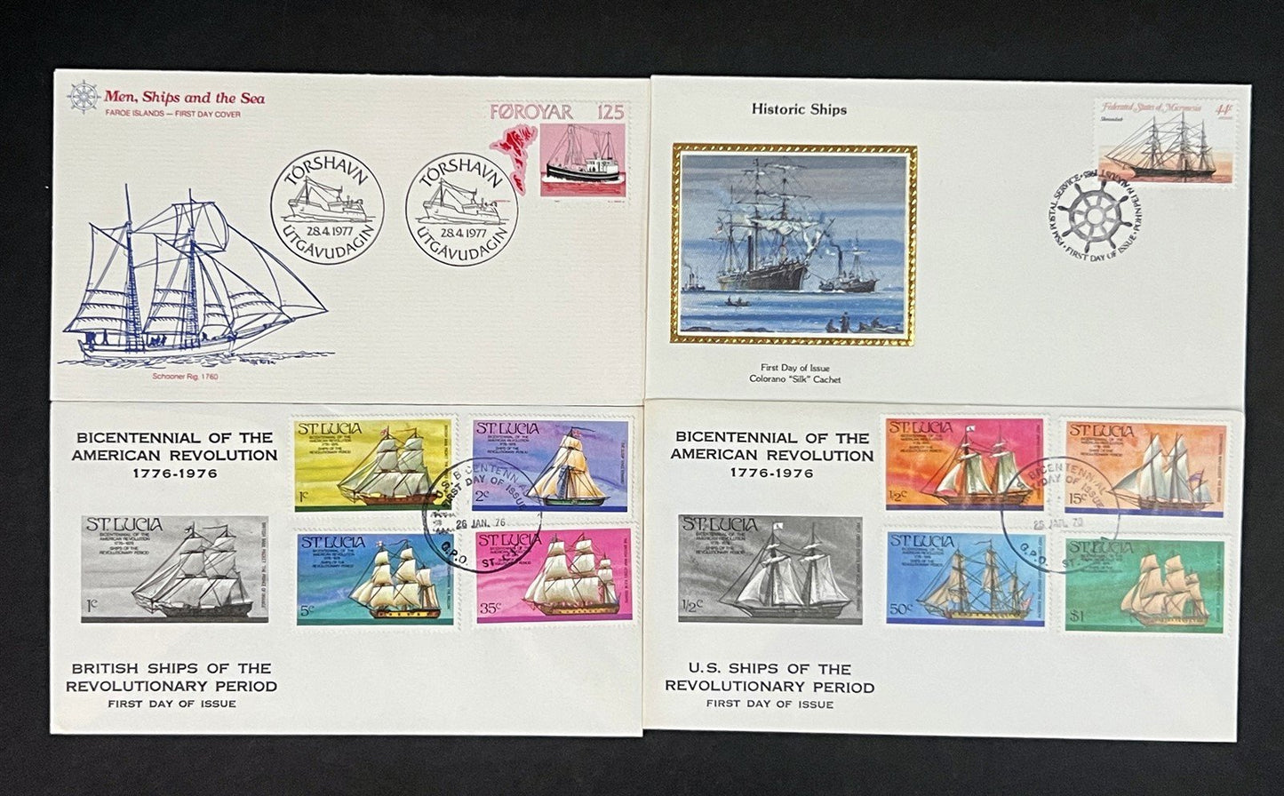 Sailing & Tall Ships Cover FDC World Collection incl. 1st Cachet Zayix 0825L3672