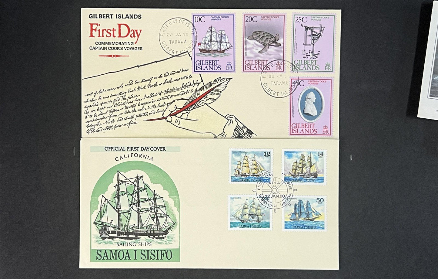 Sailing & Tall Ships Cover FDC World Collection incl. 1st Cachet Zayix 0825L3672