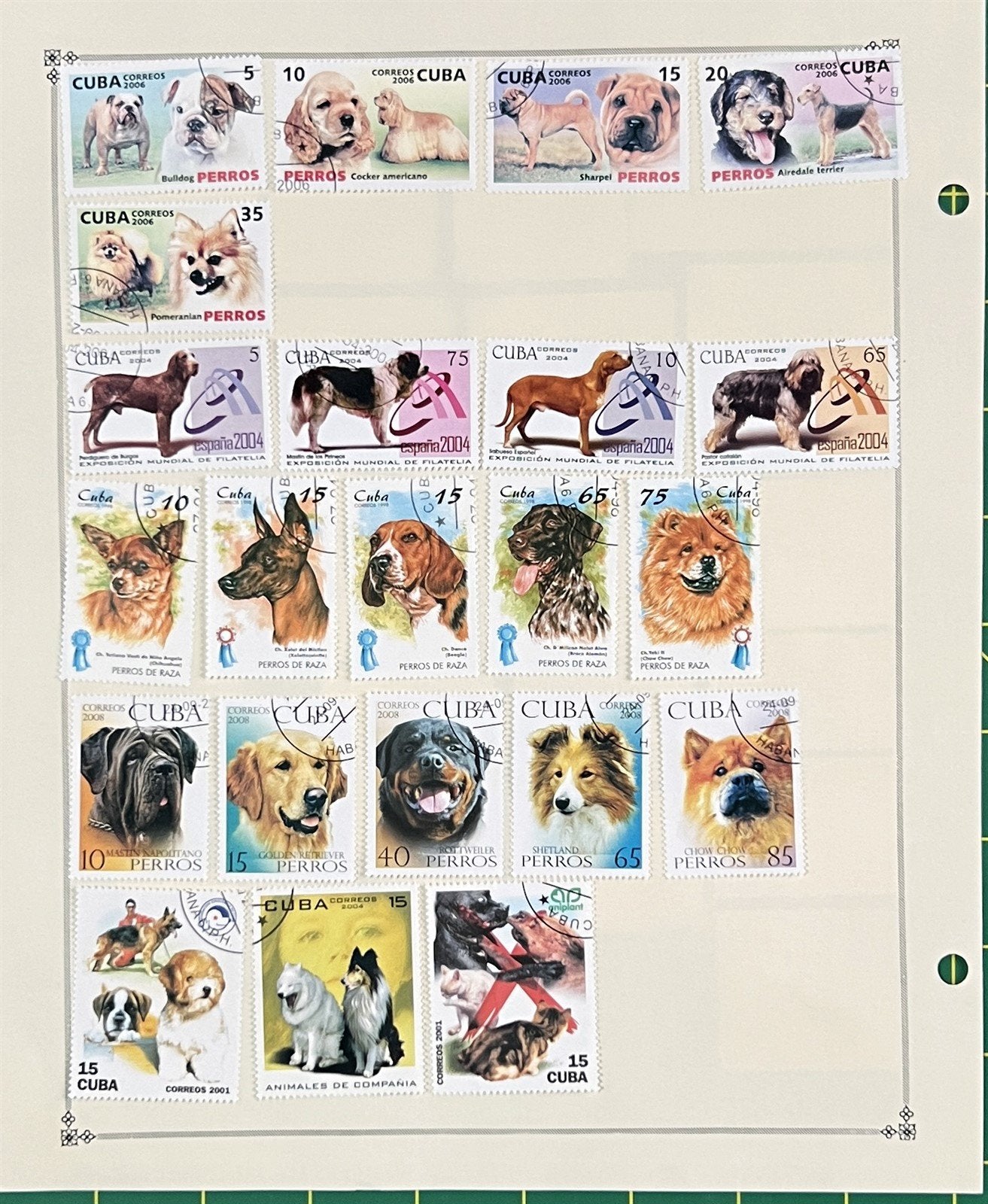Cuba Stamp Collection of 360 Stamps Topicals on 16 Album Pages ZAYIX 0825BB3702
