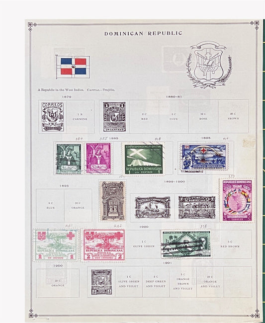 Dominican Rep. Stamp Collection approx. 80+ Stamps Mint & Used ZAYIX 0825BB3705