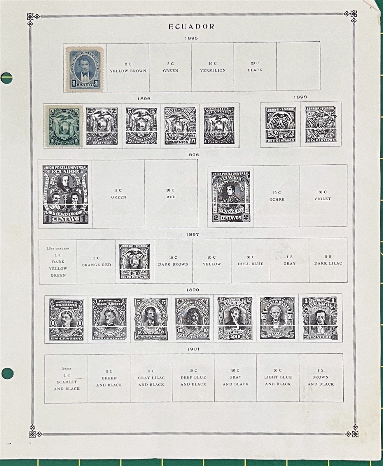 Ecuador Mint & Used with BOB Stamp Collection on Album Pages ZAYIX 0825BB3711