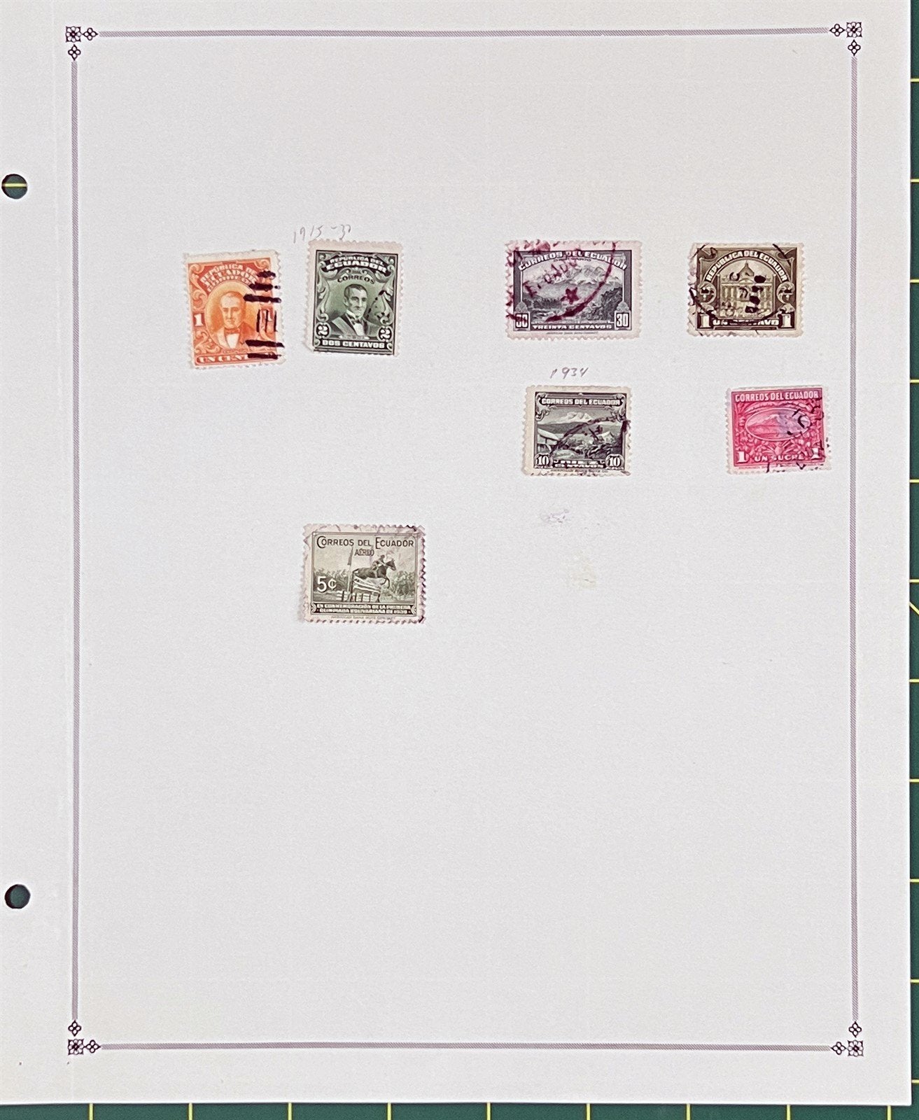 Ecuador Mint & Used with BOB Stamp Collection on Album Pages ZAYIX 0825BB3711