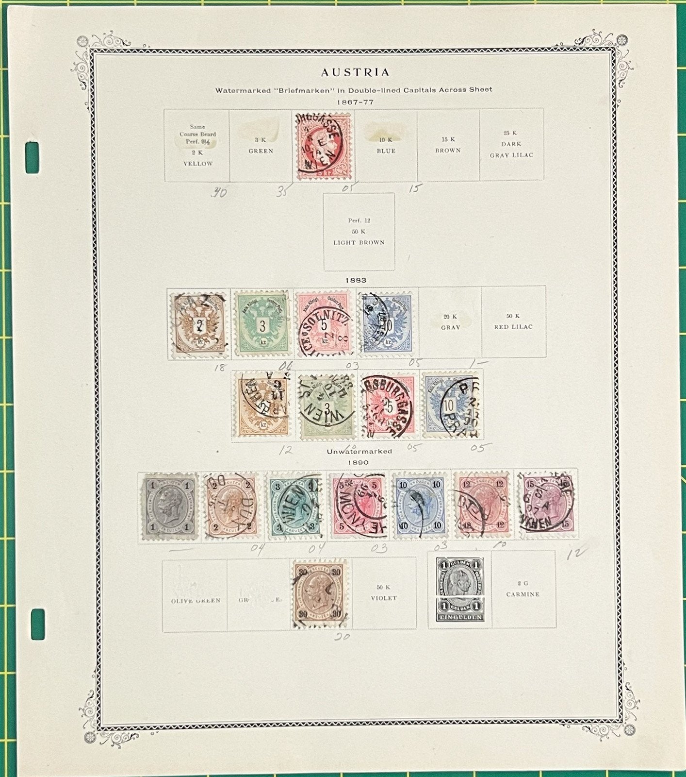 Austria Stamp Collection on Scott Specialty Pages ZAYIX 0825BB3719
