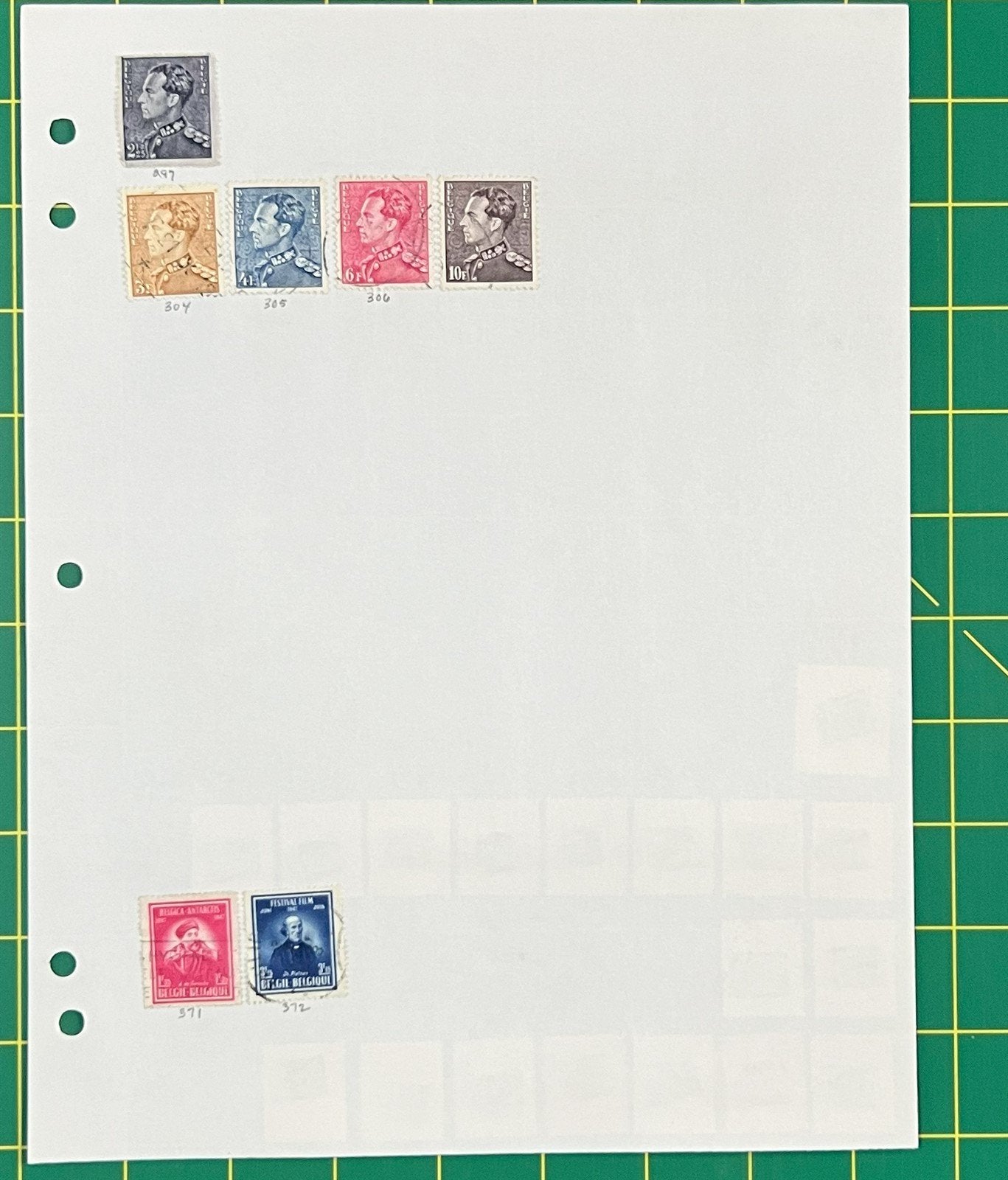 Belgium Mint & Used Stamp Collection on Album Pages ZAYIX 0825BB3730