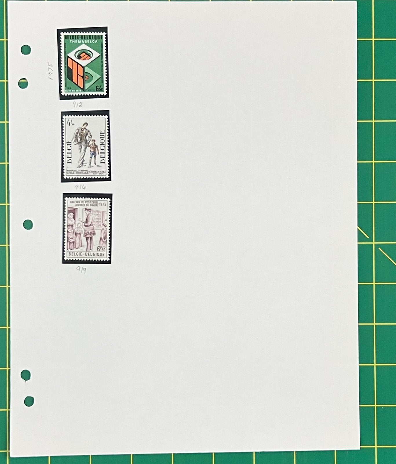 Belgium Mint & Used Stamp Collection on Album Pages ZAYIX 0825BB3730