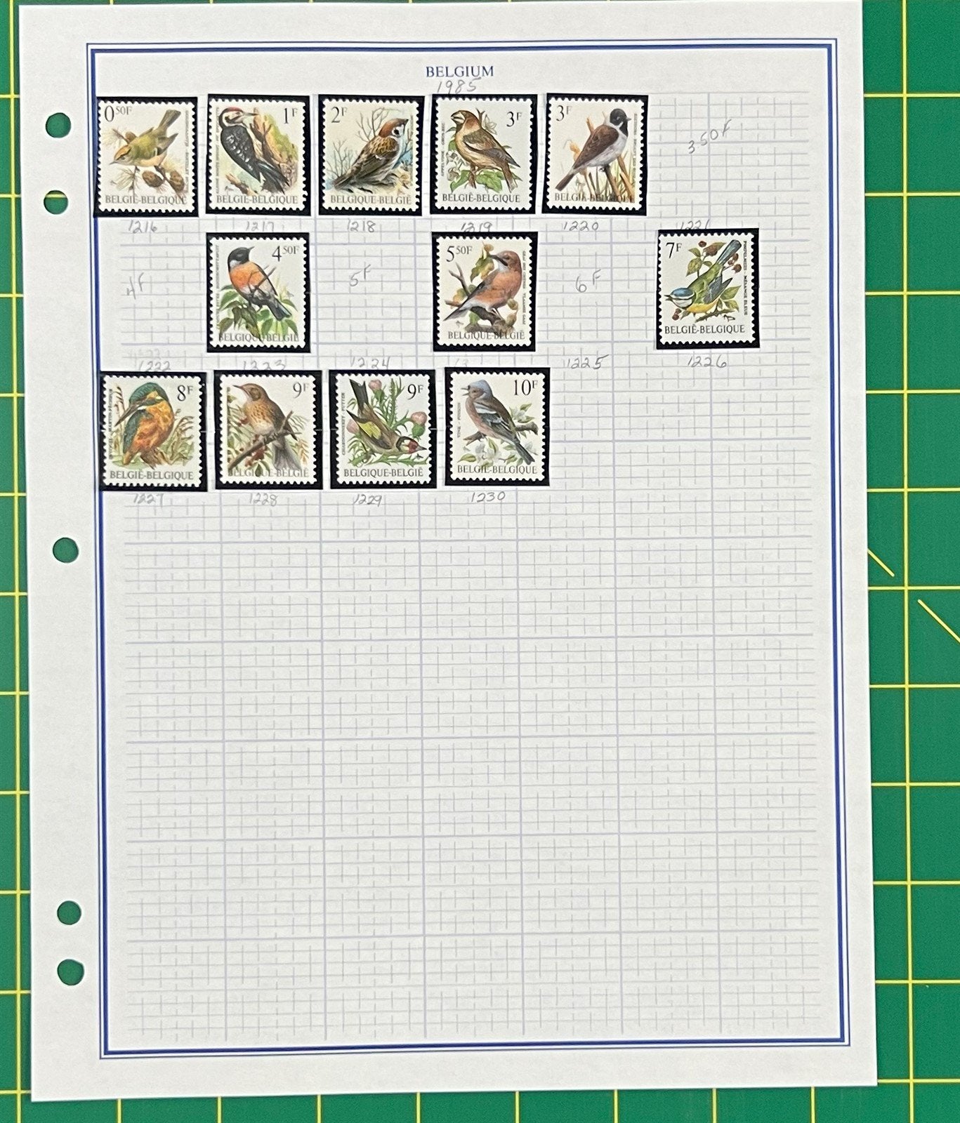 Belgium Mint & Used Stamp Collection on Album Pages ZAYIX 0825BB3730