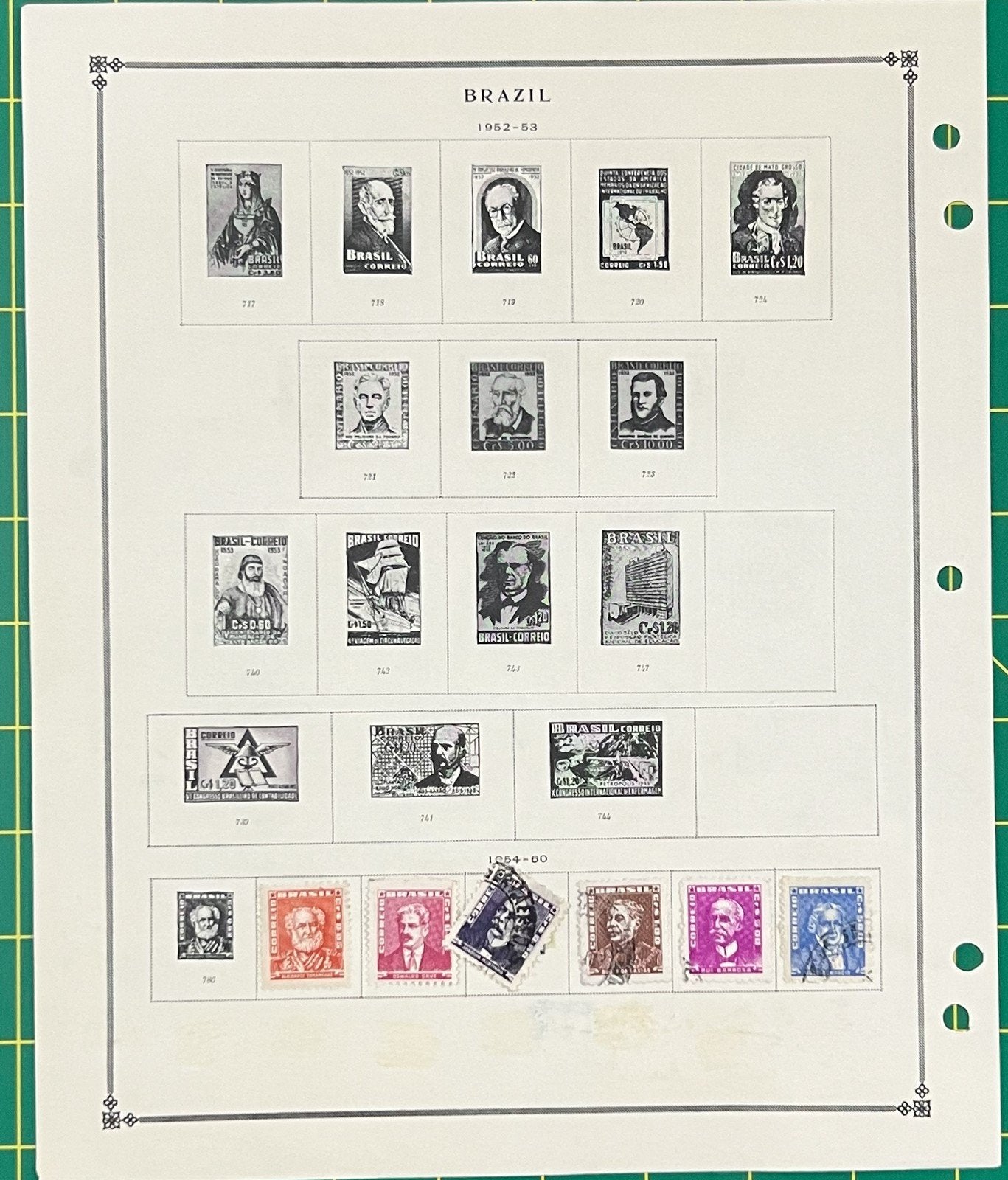 Brazil Mint & Used Stamp Collectionon Album Pages 1860s-1960s ZAYIX 0825BB3731