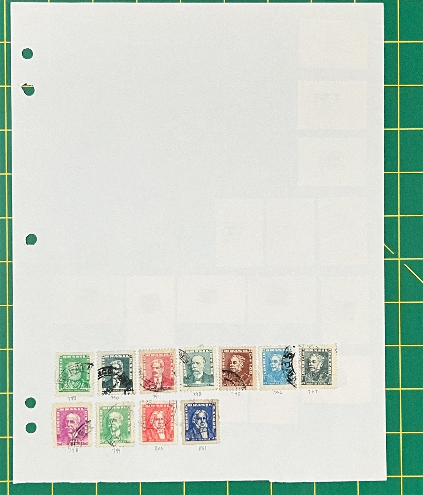 Brazil Mint & Used Stamp Collectionon Album Pages 1860s-1960s ZAYIX 0825BB3731