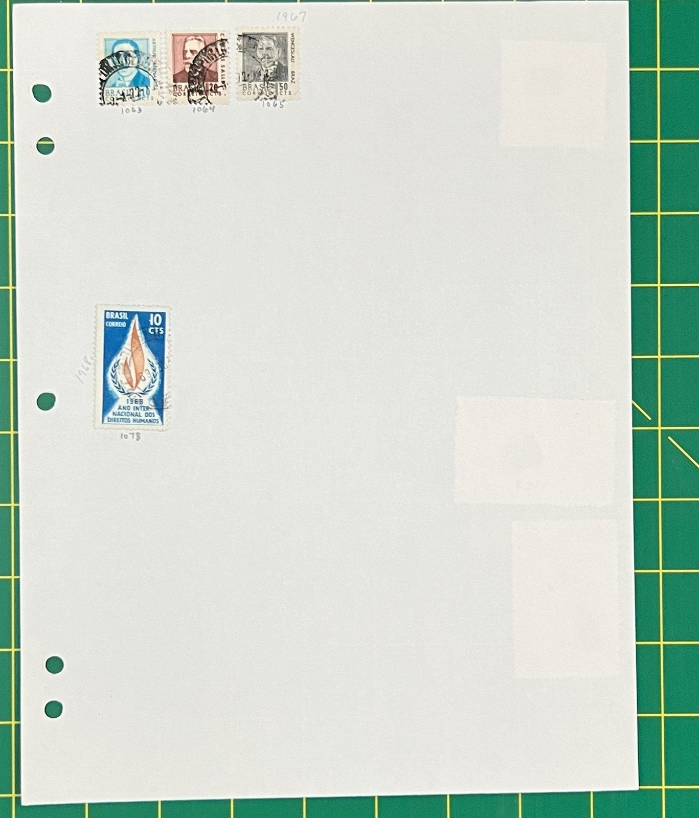 Brazil Mint & Used Stamp Collectionon Album Pages 1860s-1960s ZAYIX 0825BB3731