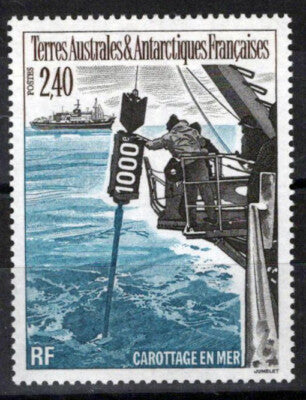 FSAT TAAF 196 MNH Ship checking depth ZAYIX FSA-S0139