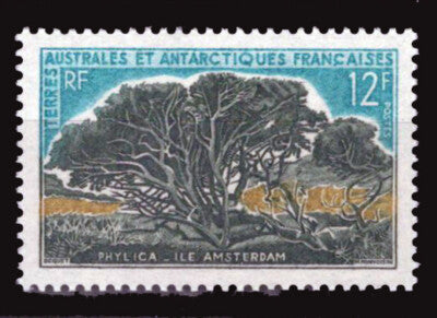 FSAT TAAF 27 MNH Phylica trees ZAYIX FSA-S0037M*