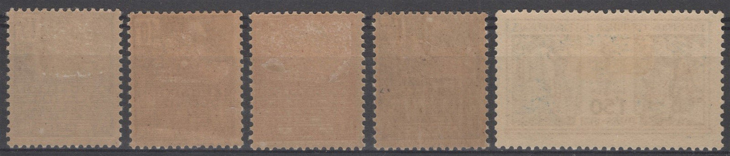France 258-262 MH VF Colonial Exposition Issue ZAYIX 0825SB3820