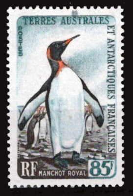FSAT TAAF 19 MNH (minor stain top) King penguin (bird) ZAYIX FSA-S0023