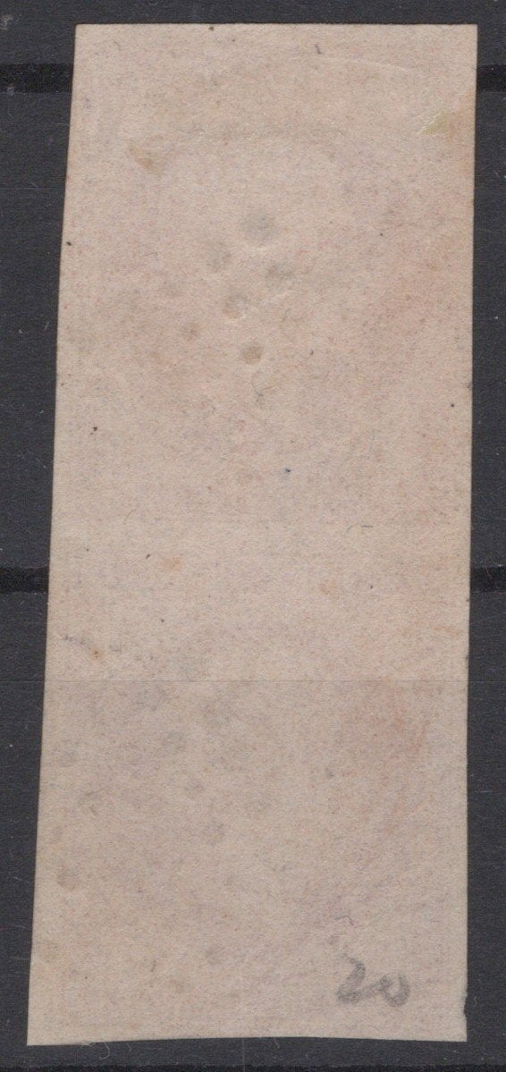 France 20 Used FVF vertical pair 80c rose Napoleon ZAYIX 0825SB3822