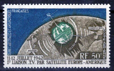 FSAT TAAF C5 MNH Telestar Issue ZAYIX FSA-S0174M