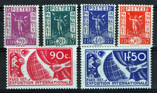 France 315-320 MH FVF Paris Exposition ZAYIX 0825SB3828