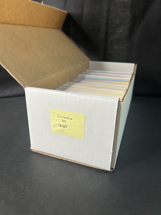 Romania Collection by Scott number on 700+ Dealer Cards ZAYIX 0825G3860