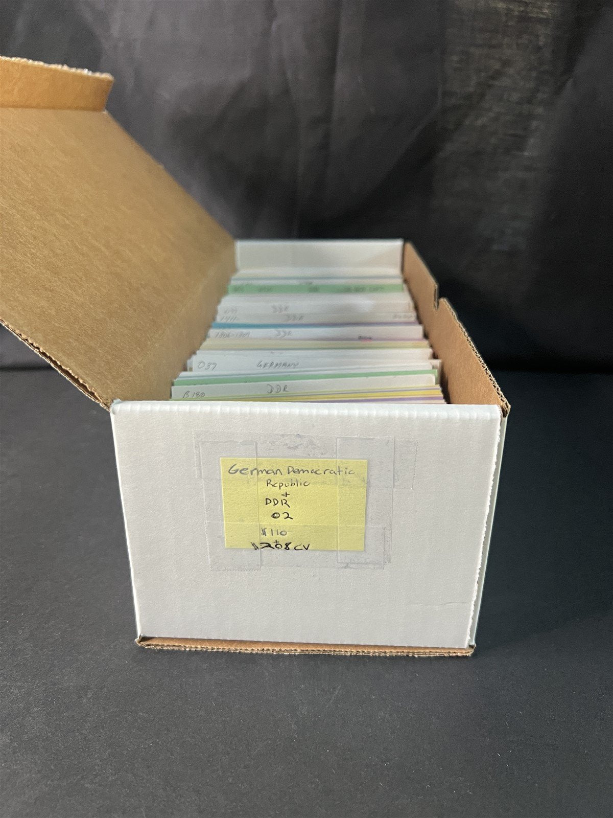 Germany DDR Collection by Scott number on 100s of Dealer Cards ZAYIX 0825G3861