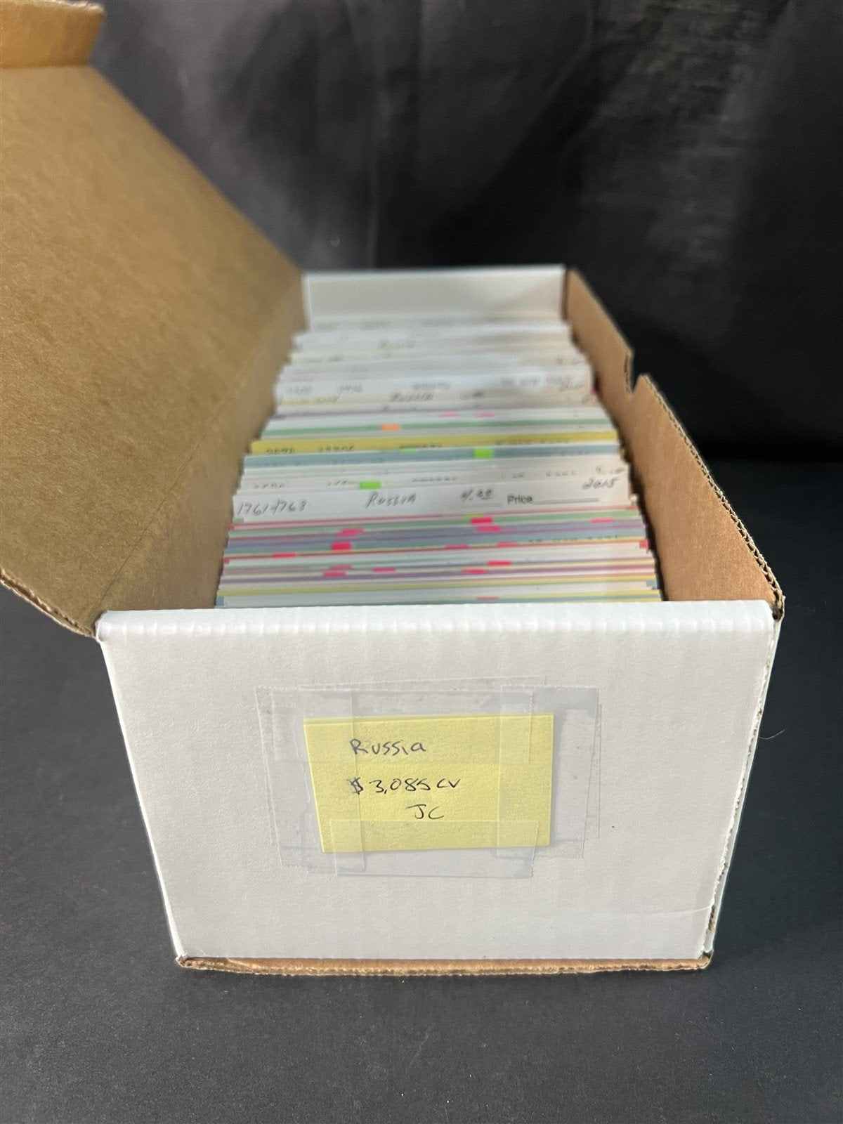 Russia Better Stamps Identified on 100s of Dealer Cards ZAYIX 0825G3862