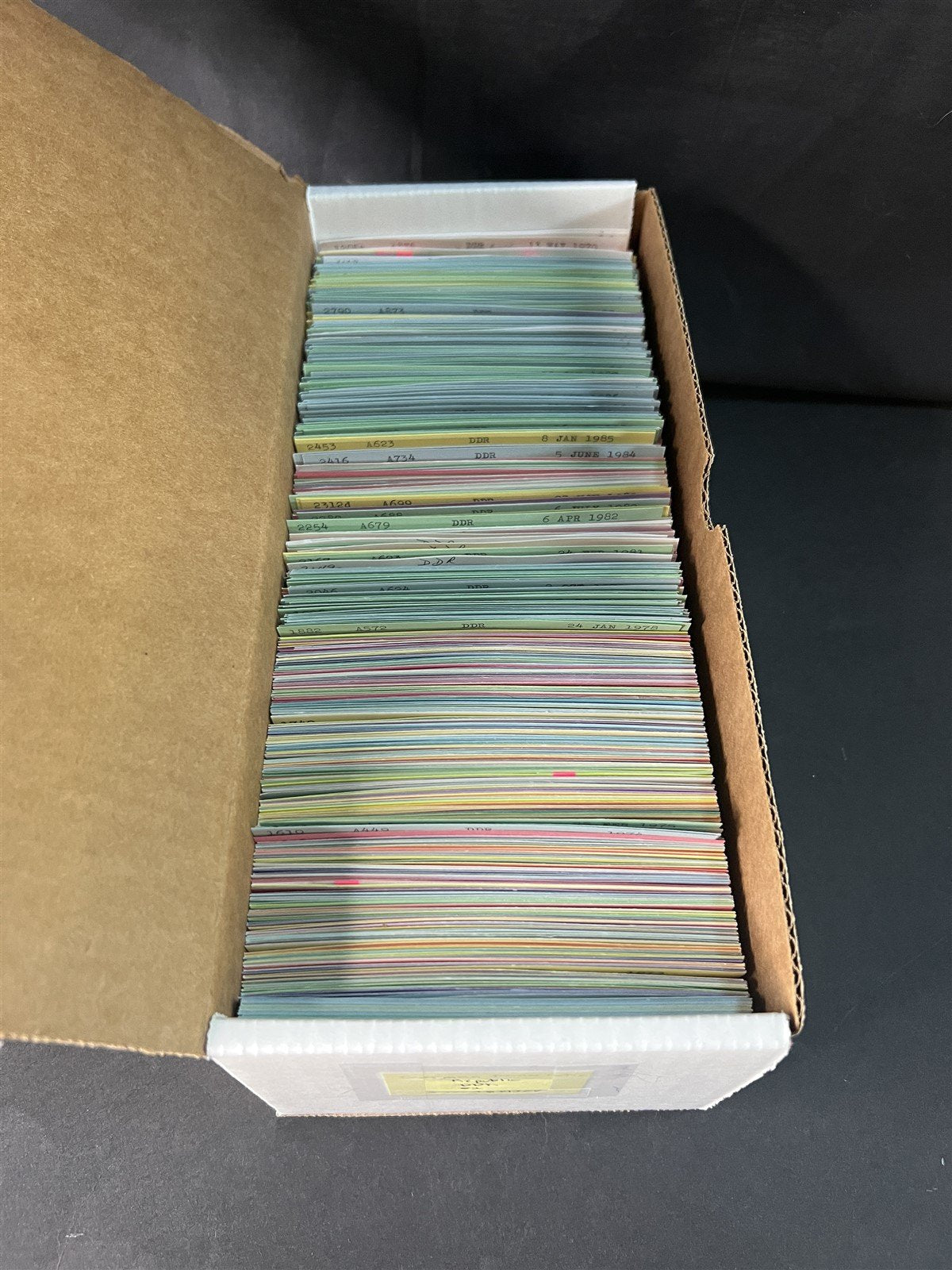 Germany DDR Collection identified on 100s of Dealer Cards ZAYIX 0825G3865