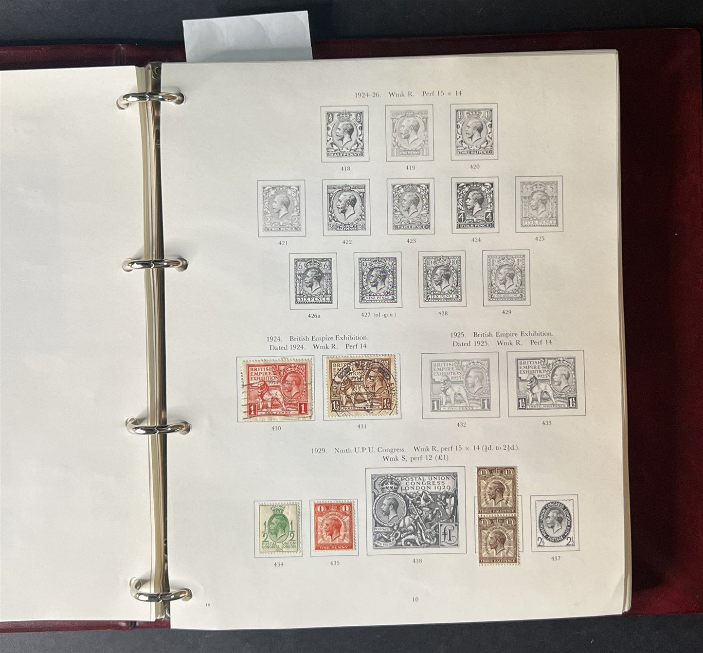 High Value Great Britain Collection in Gibbons Album 1940-1983 ZAYIX 0825G3895