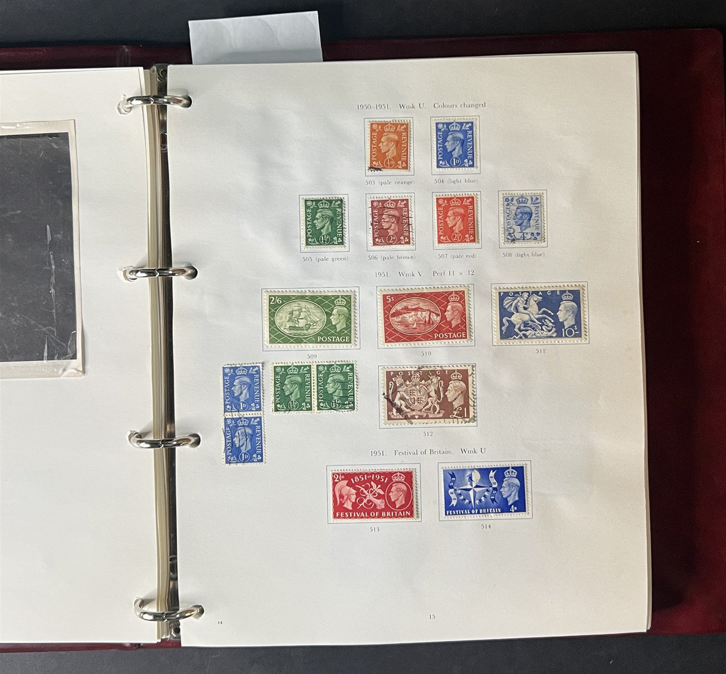 High Value Great Britain Collection in Gibbons Album 1940-1983 ZAYIX 0825G3895