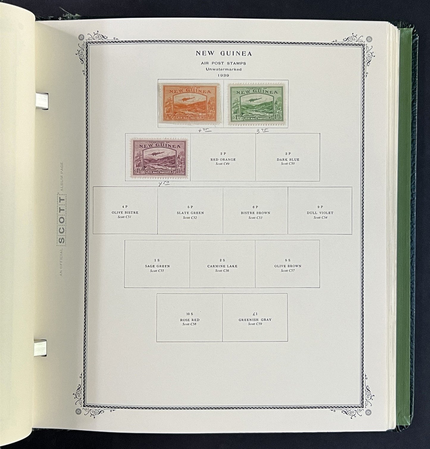 Papua New Guinea mint & used Stamp Colleciton in Scott Ablum ZAYIX 0825G3897