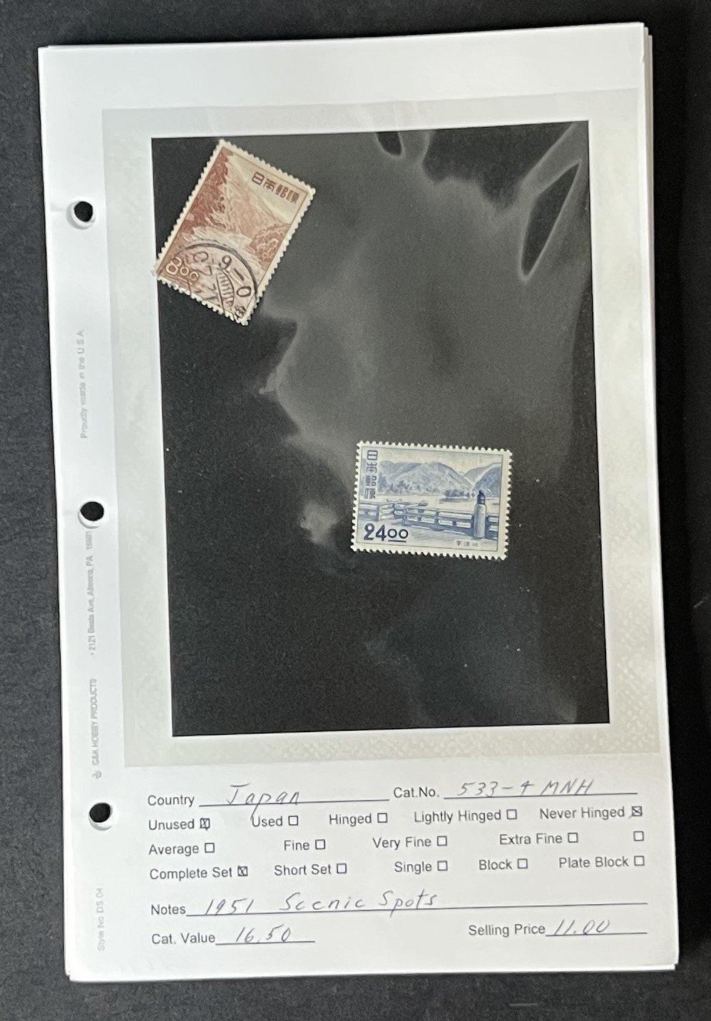 Classic Better Japan Stamp Collection on Dealer Pages ZAYIX 0825G3910