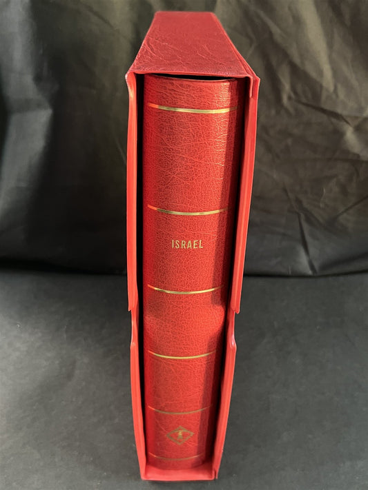 Israel Collection of 513 Stamps in a Lighthouse Hingeless Album ZAYIX 0825G3898