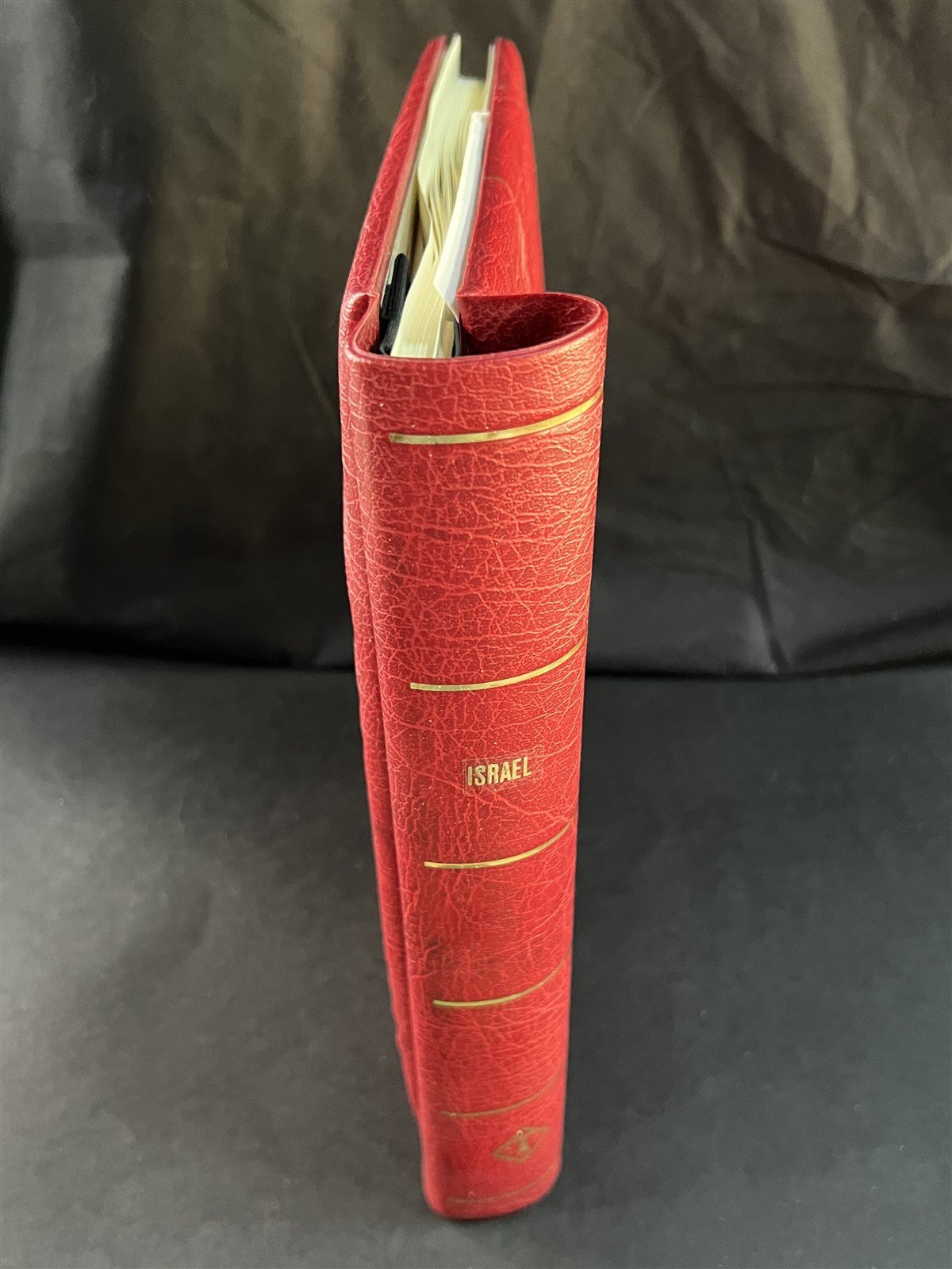 Israel Collection of 334 Stamps in a Lighthouse Hingeless Album ZAYIX 0825G3899