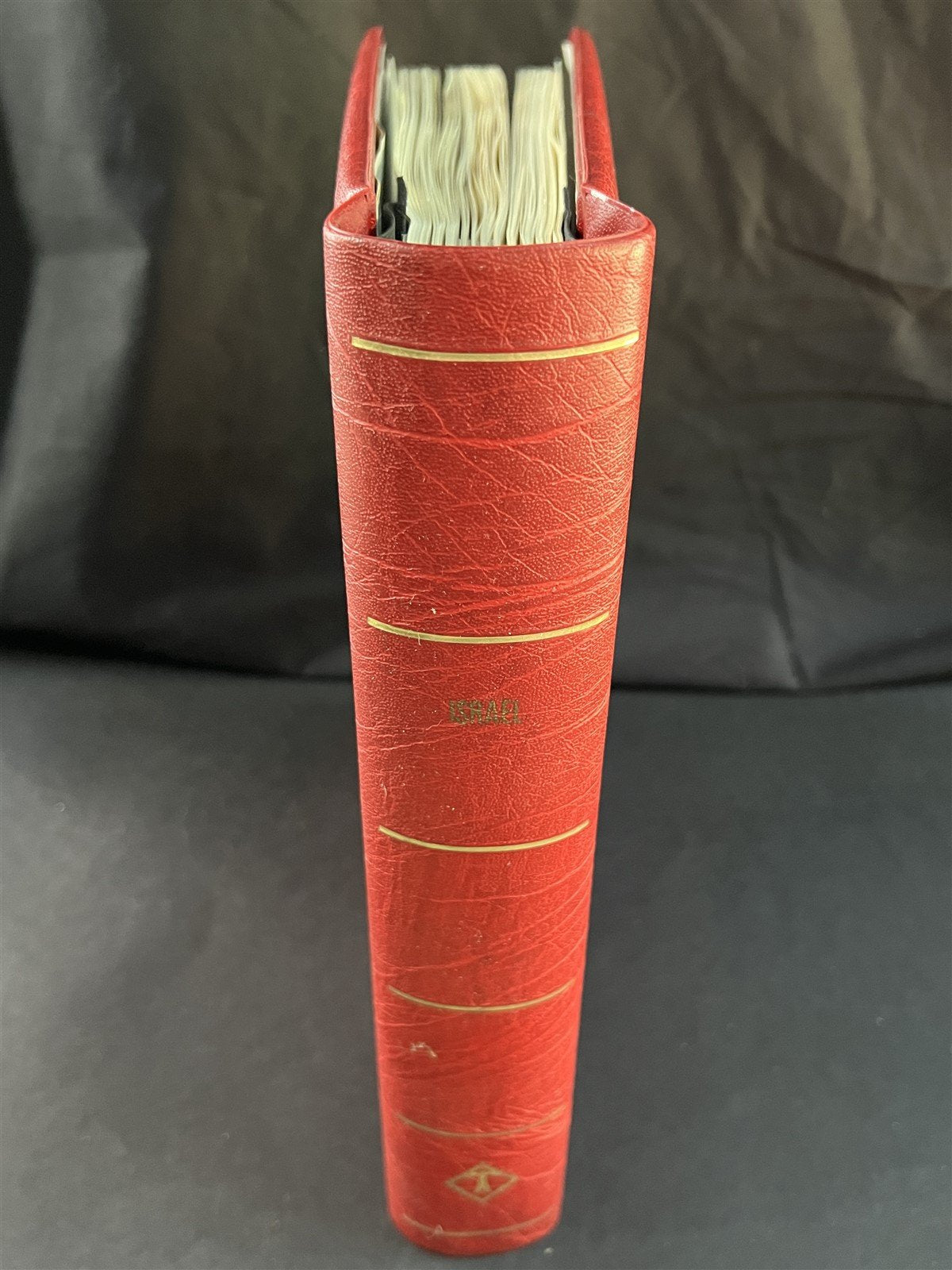 Israel Collection of 976 Stamps in a Lighthouse Hingeless Album ZAYIX 0825G3940