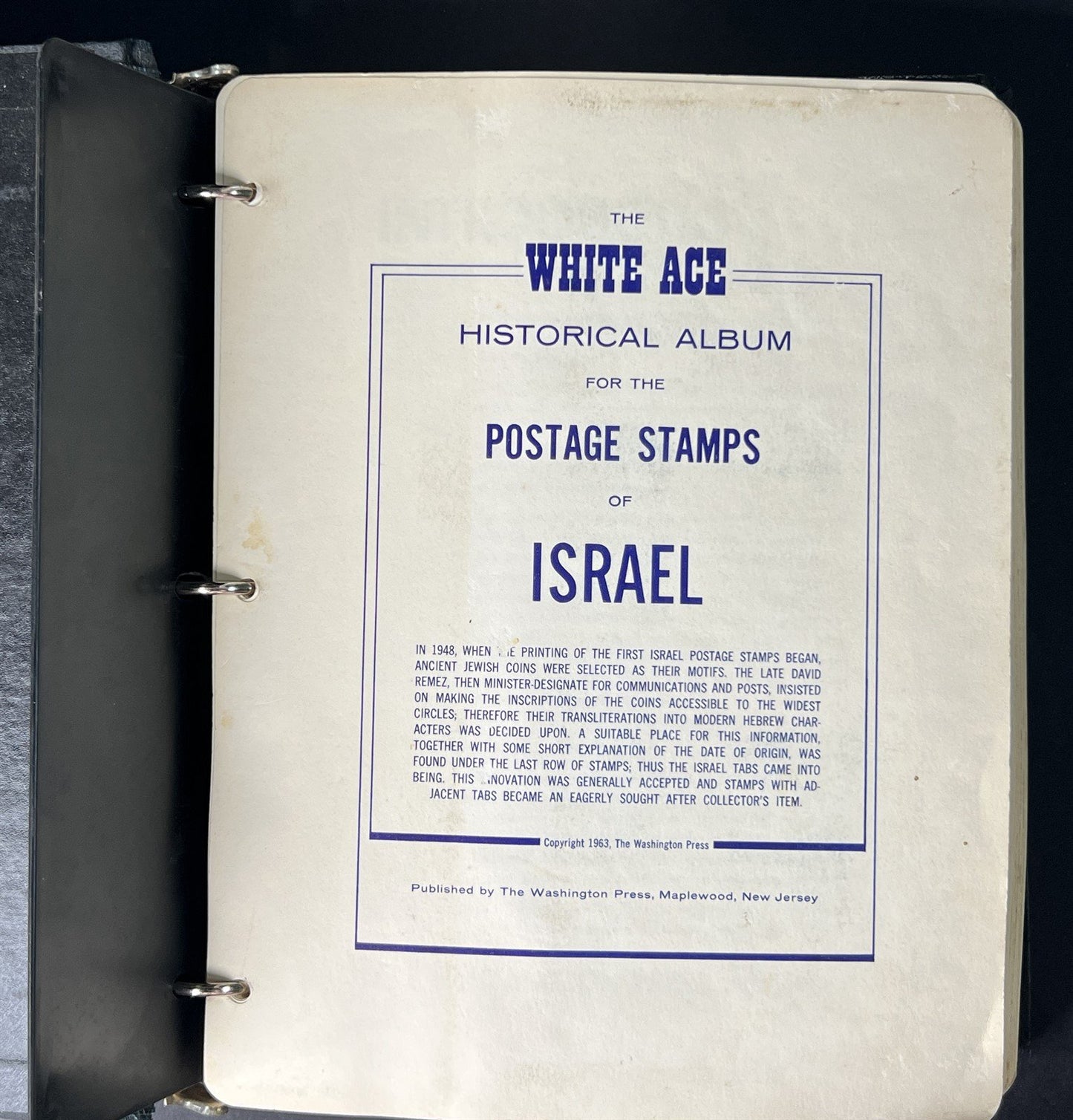 israel Mint & Used Collection of 608 Stamps in a White Ace Album ZAYIX 0825G4013