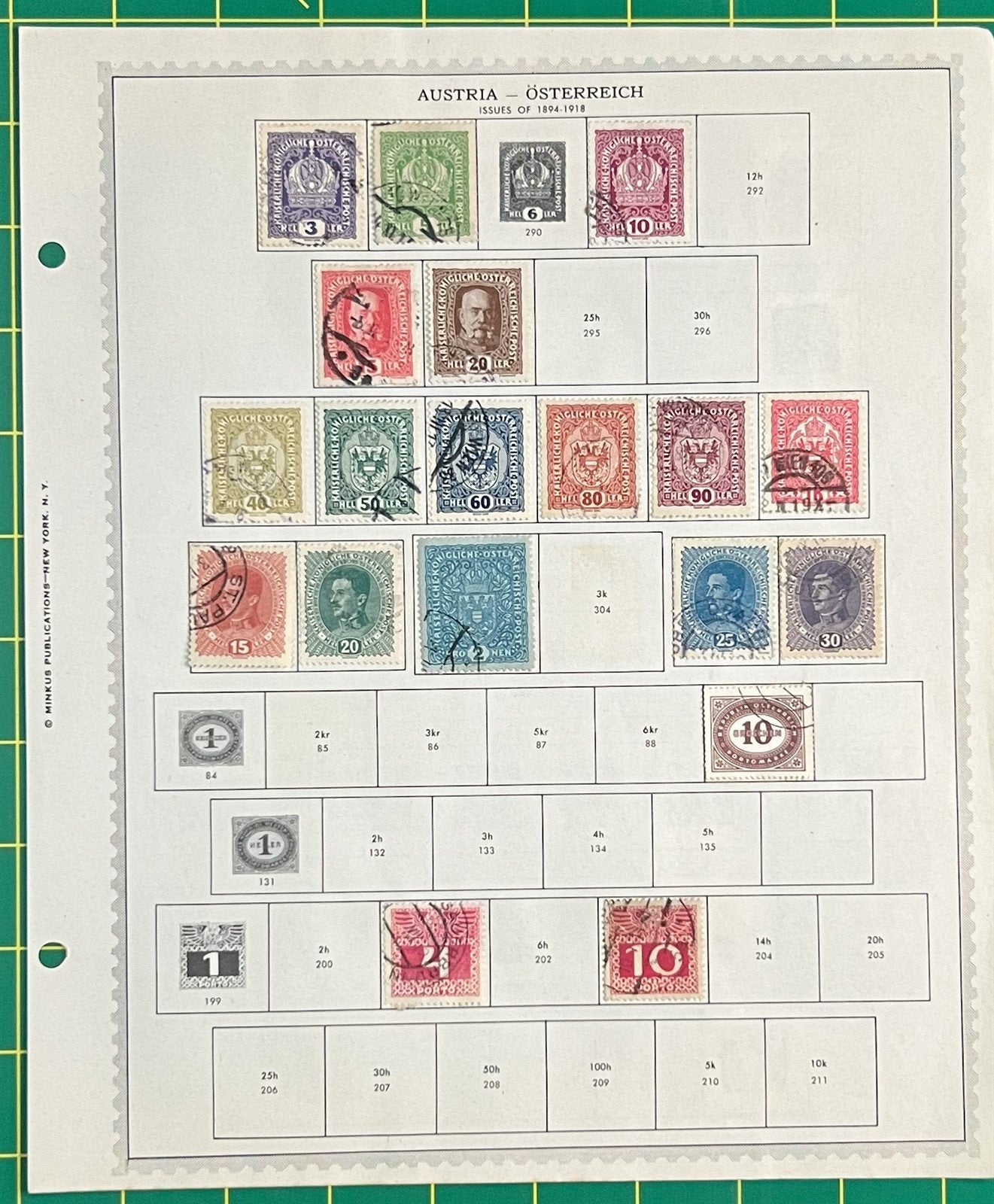 Austria Collection of 300+ Stamps on Album Pages ZAYIX 0825BB4016