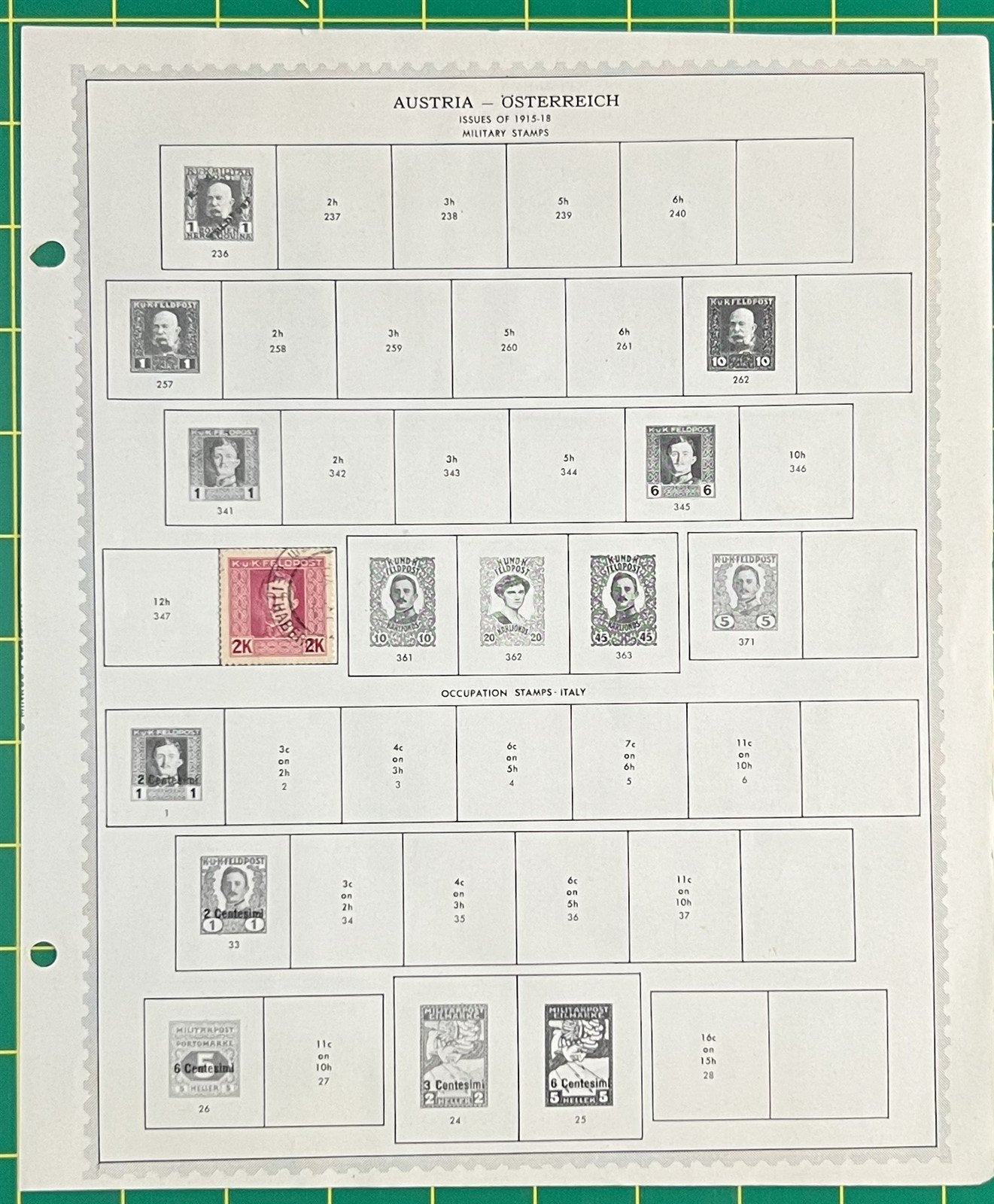 Austria Collection of 300+ Stamps on Album Pages ZAYIX 0825BB4016