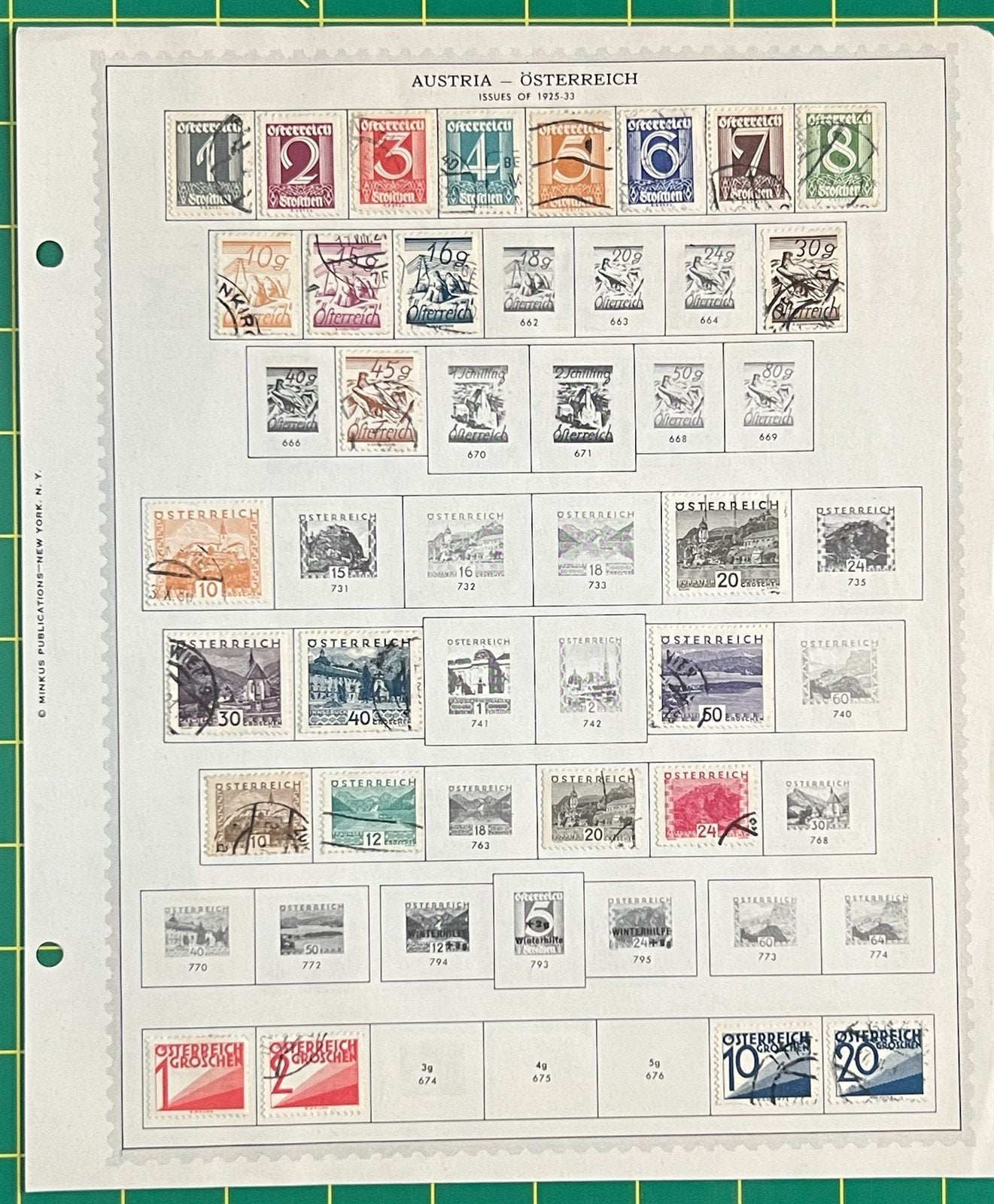 Austria Collection of 300+ Stamps on Album Pages ZAYIX 0825BB4016