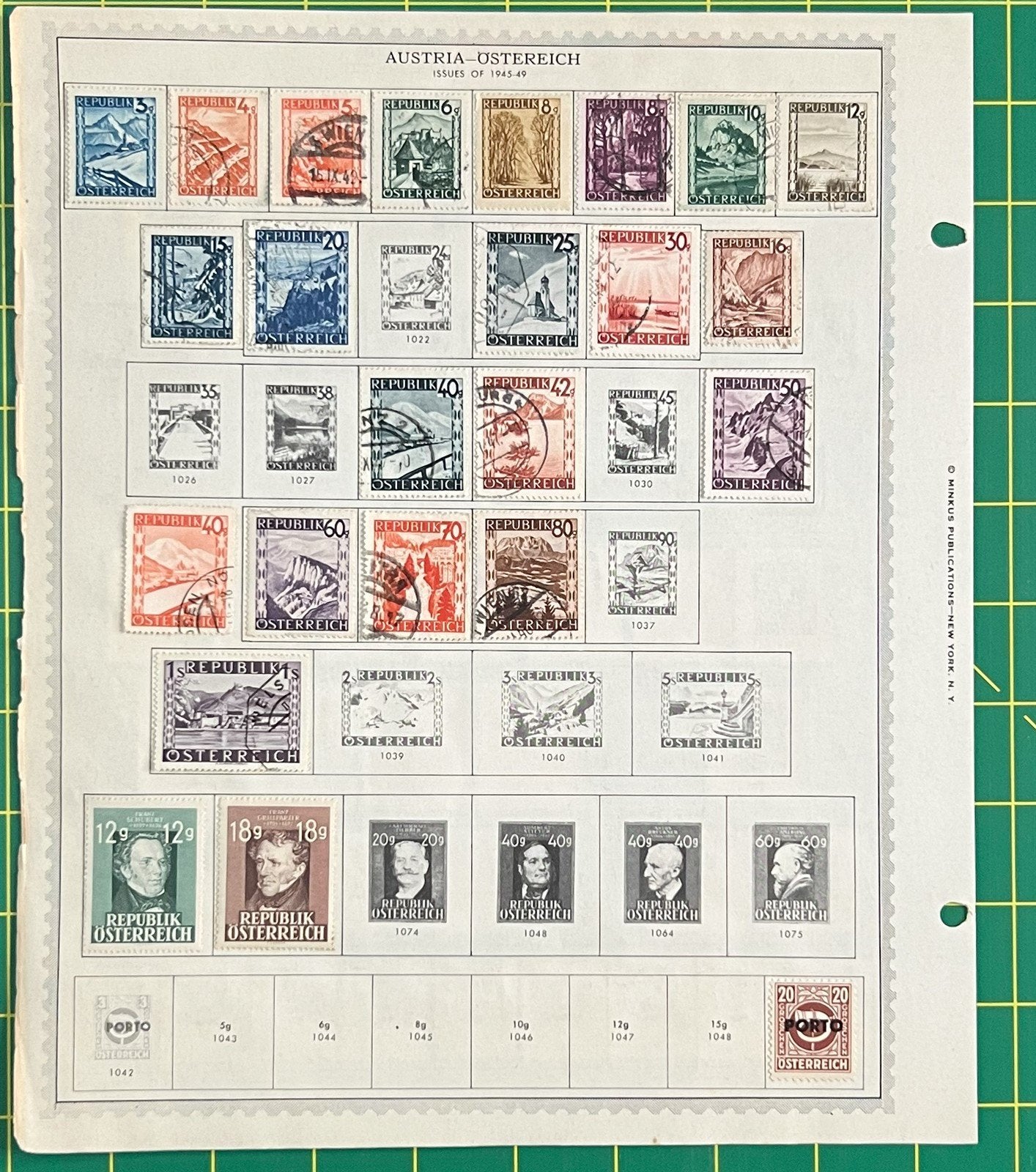 Austria Collection of 300+ Stamps on Album Pages ZAYIX 0825BB4016