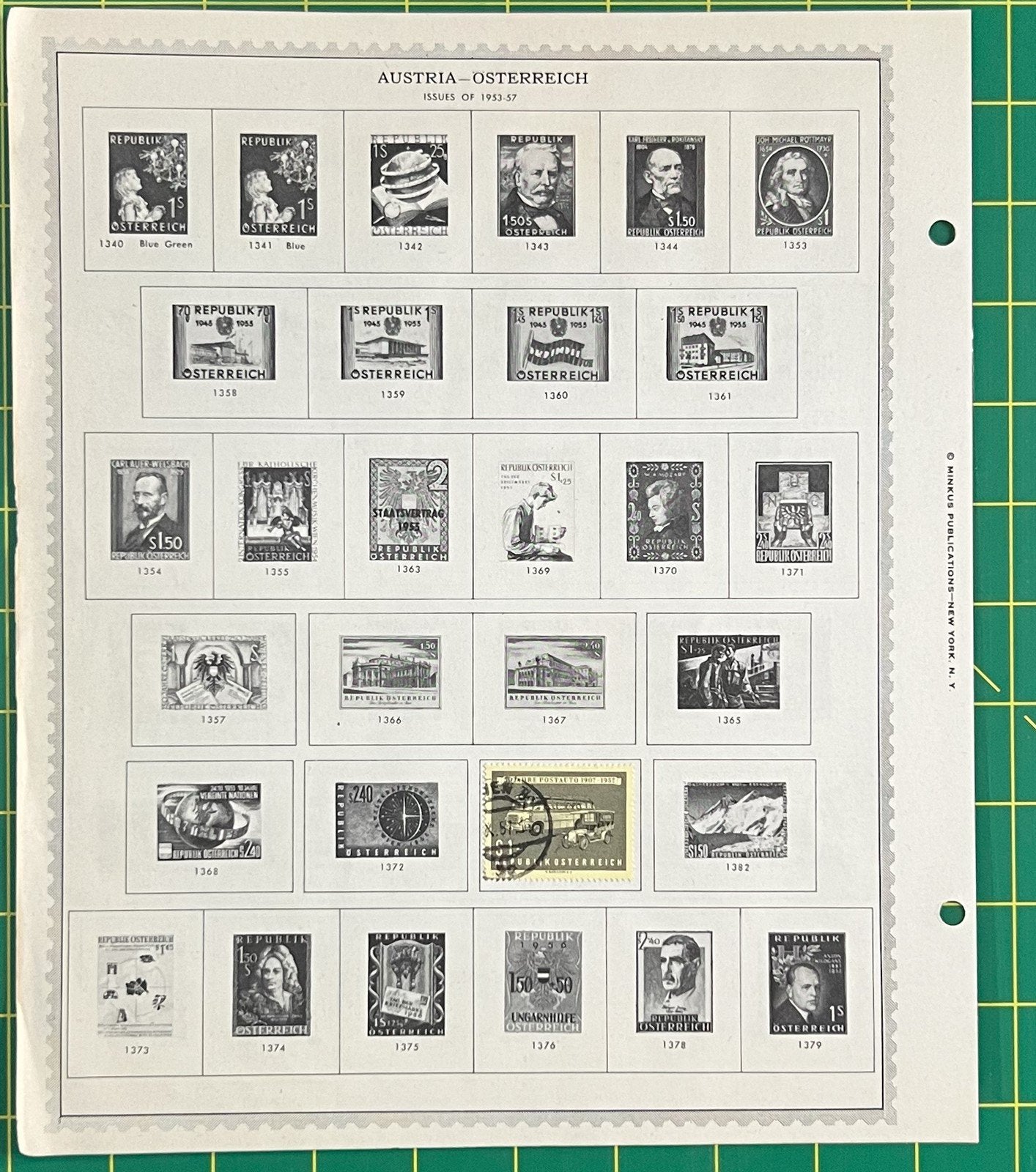 Austria Collection of 300+ Stamps on Album Pages ZAYIX 0825BB4016
