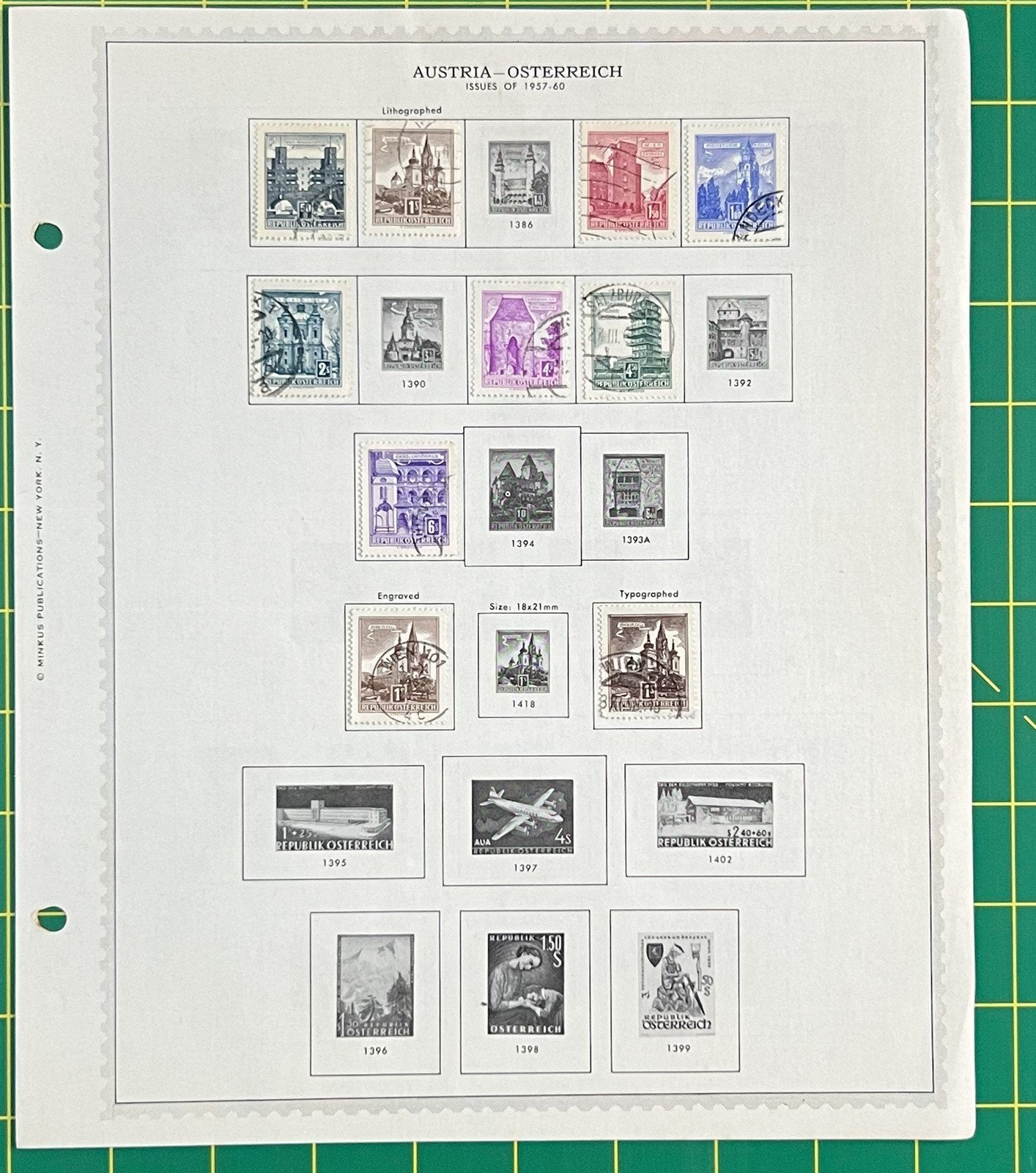 Austria Collection of 300+ Stamps on Album Pages ZAYIX 0825BB4016