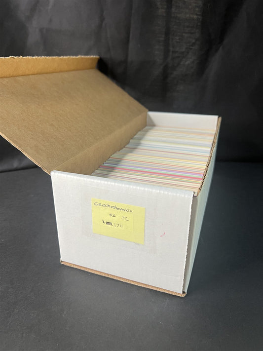 Czechoslovakia Collection on Hundreds of Dealer Cards by Scott# ZAYIX 0825G4056