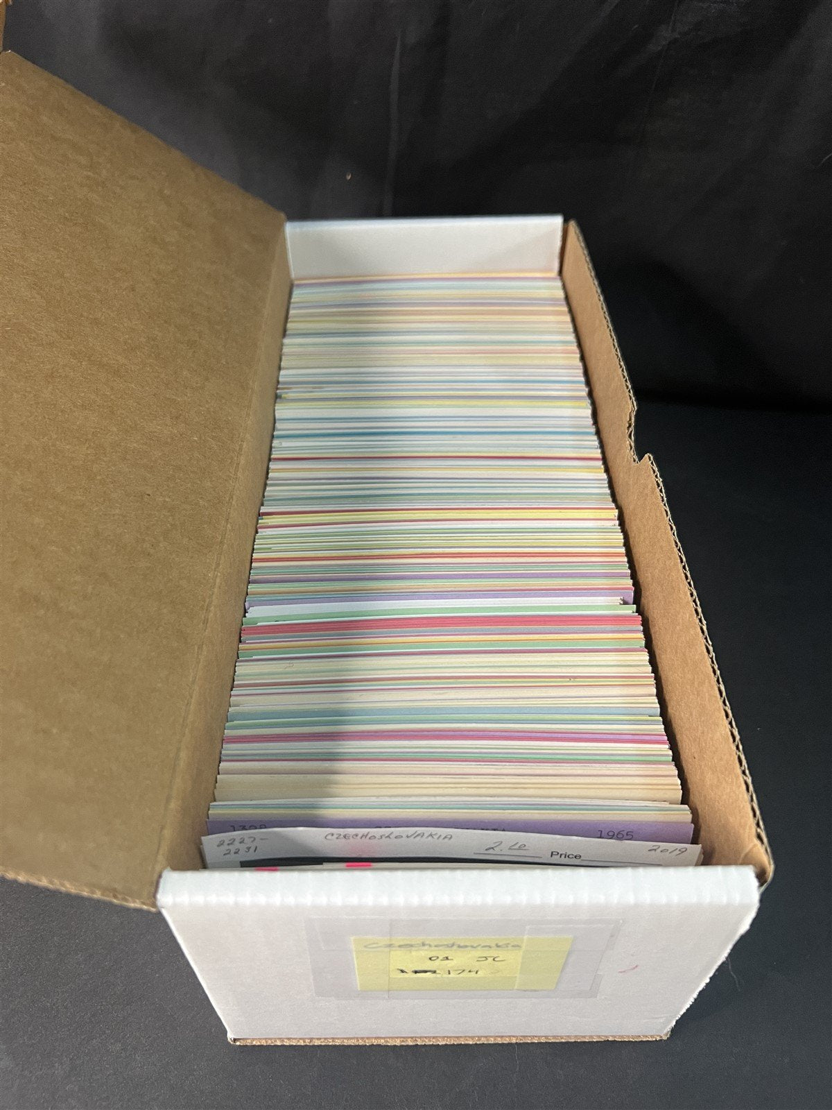 Czechoslovakia Collection on Hundreds of Dealer Cards by Scott# ZAYIX 0825G4056