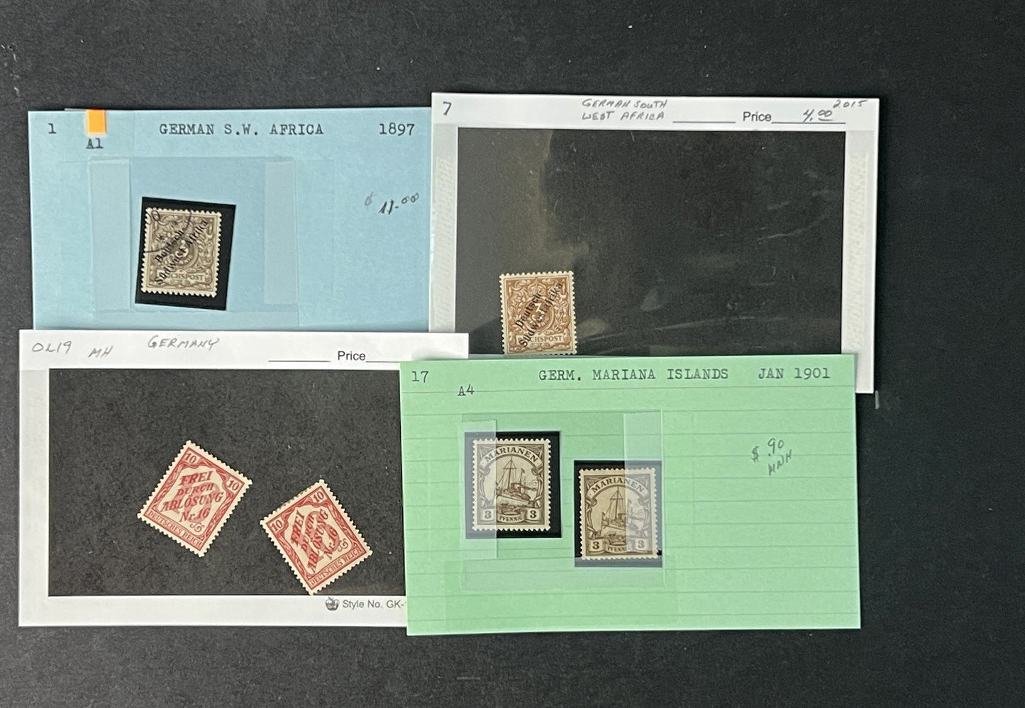 Germany Occupation & Berlin Collection Identified by Scott# ZAYIX 0825G4058