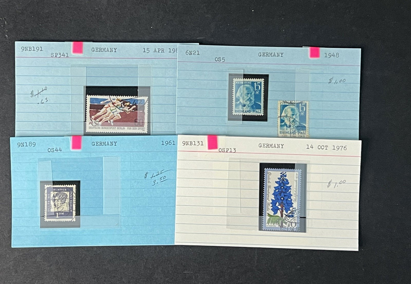 Germany Occupation & Berlin Collection Identified by Scott# ZAYIX 0825G4058