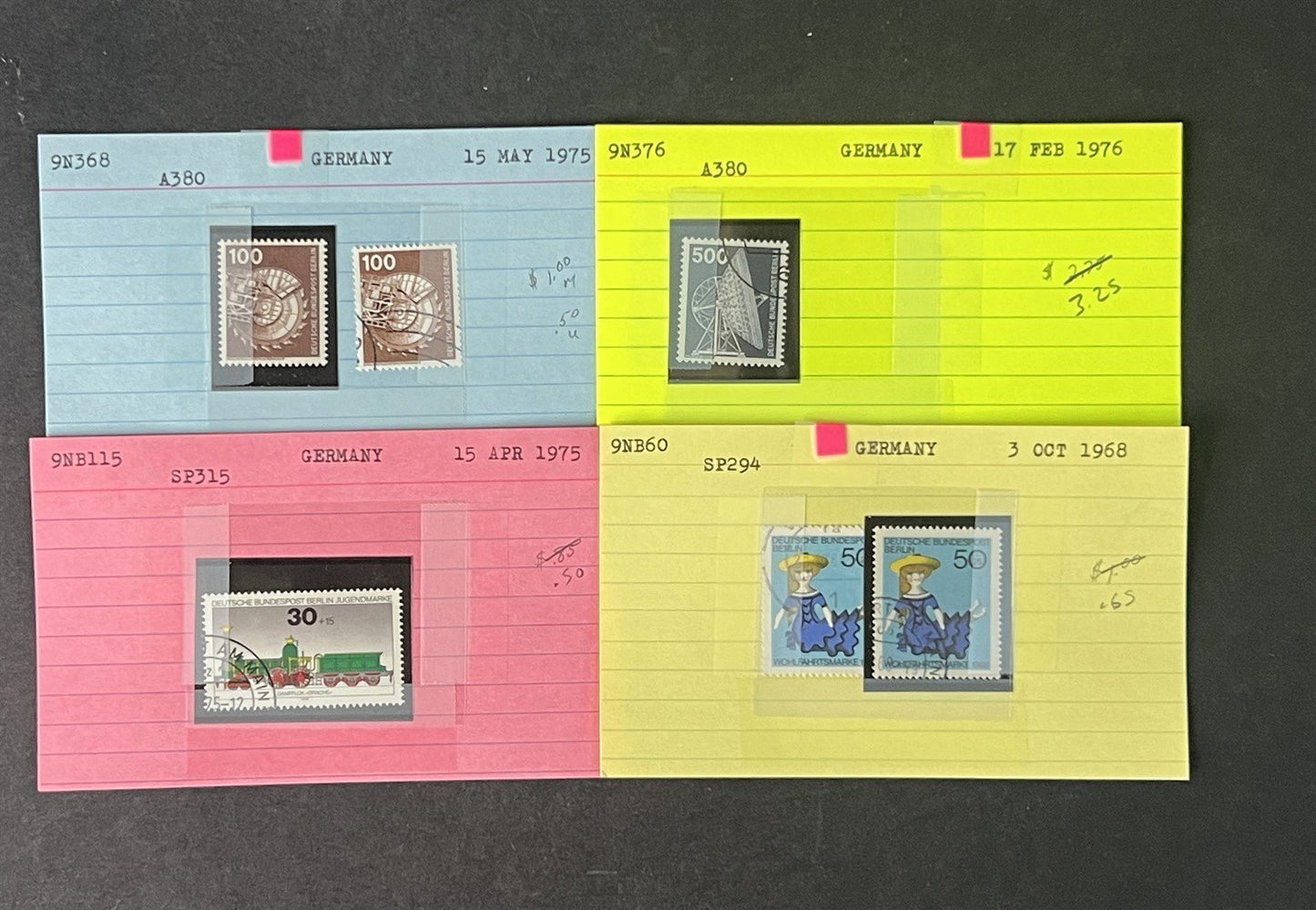 Germany Occupation & Berlin Collection Identified by Scott# ZAYIX 0825G4058