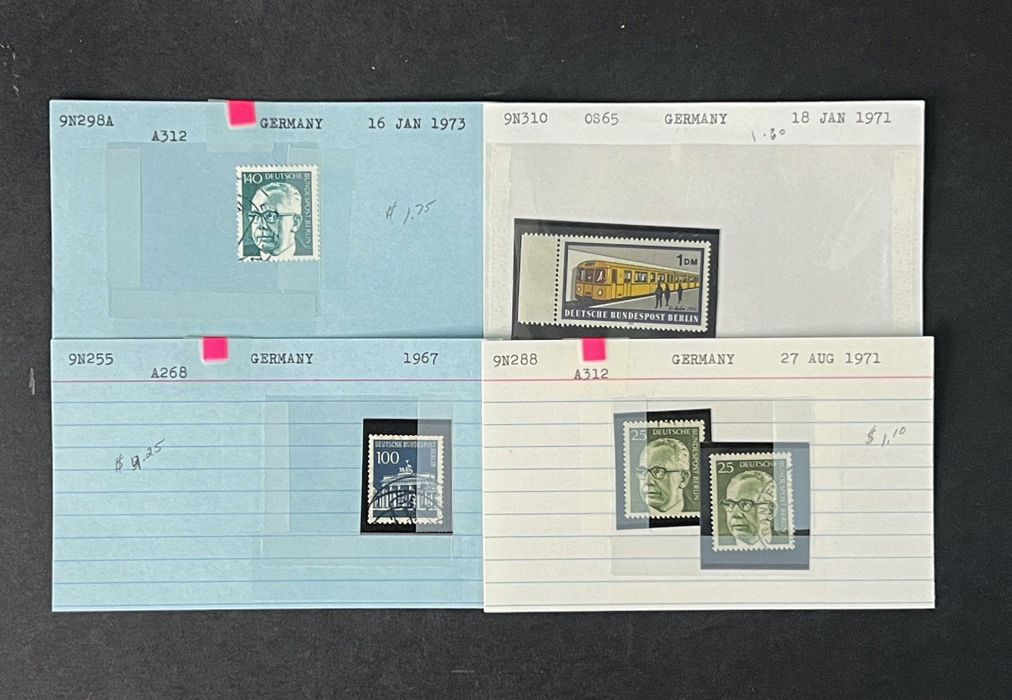 Germany Occupation & Berlin Collection Identified by Scott# ZAYIX 0825G4058