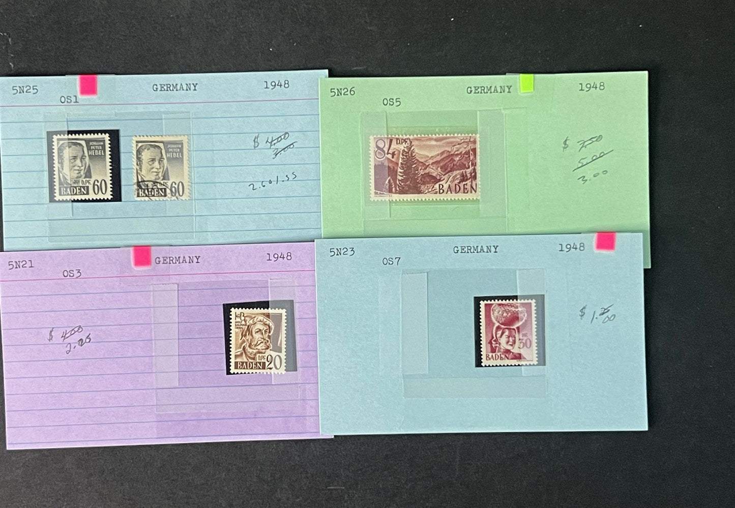 Germany Occupation & Berlin Collection Identified by Scott# ZAYIX 0825G4058