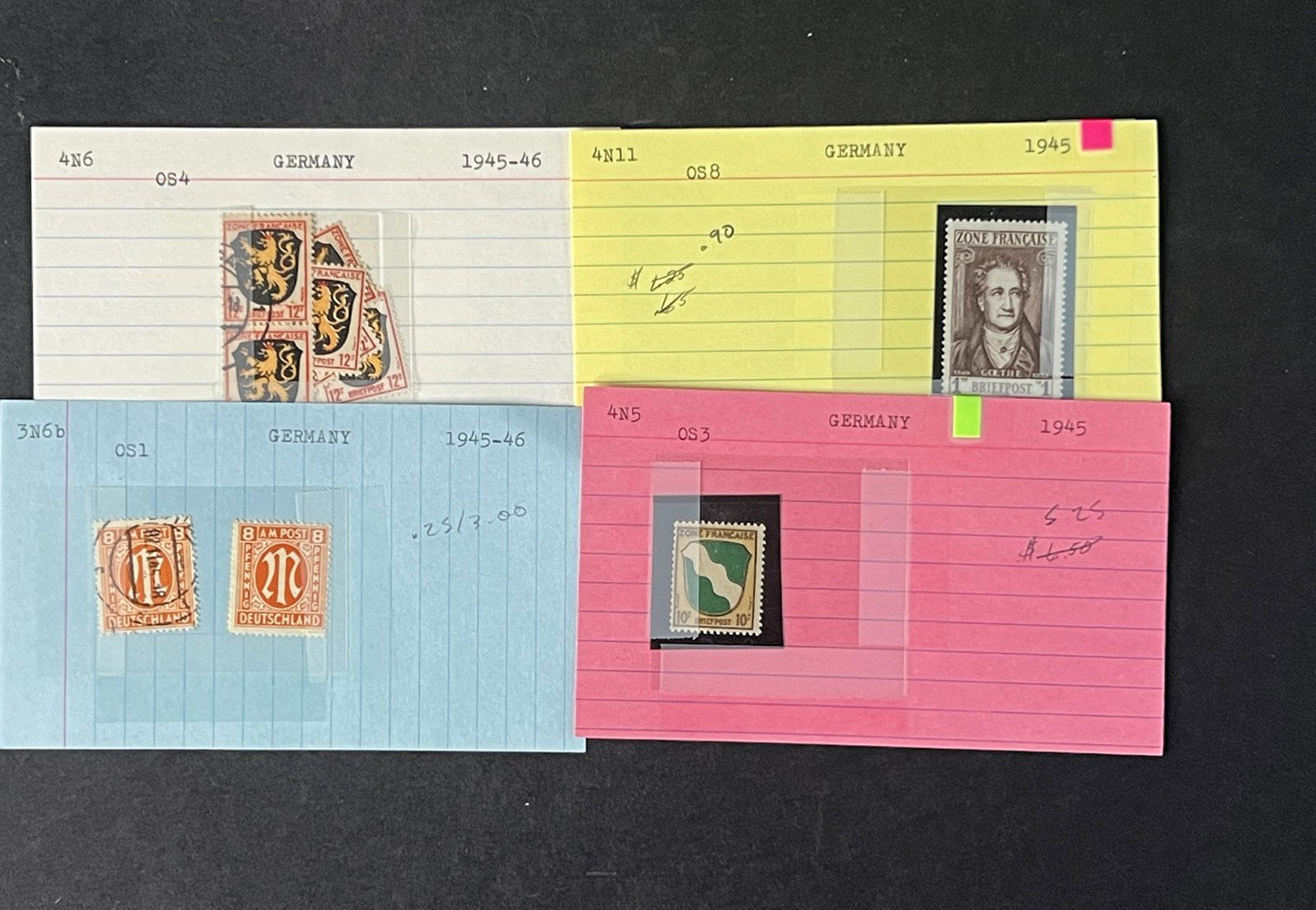 Germany Occupation & Berlin Collection Identified by Scott# ZAYIX 0825G4058