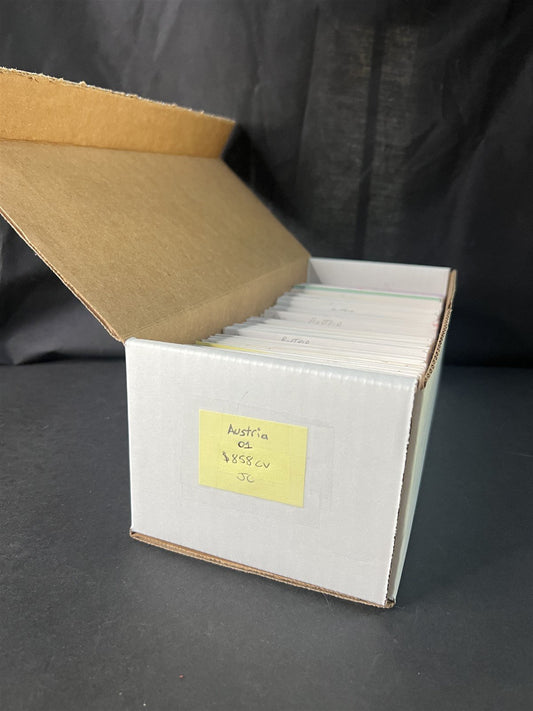Classic Austria Collection by Scott# on dealer cards $858 CV ZAYIX 0825G4060